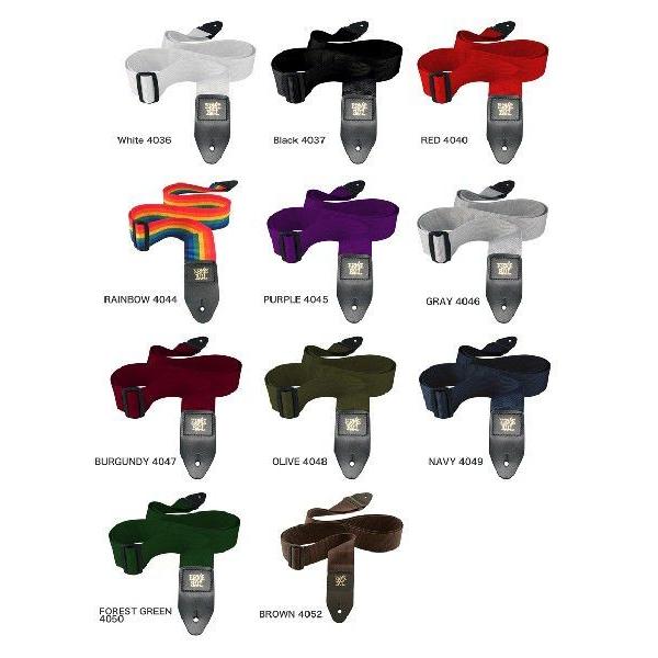 ErnieBall Polypro Straps GRAY 4046 �A�[�j�[�{�[�� �M�^�[�X�g���b�v