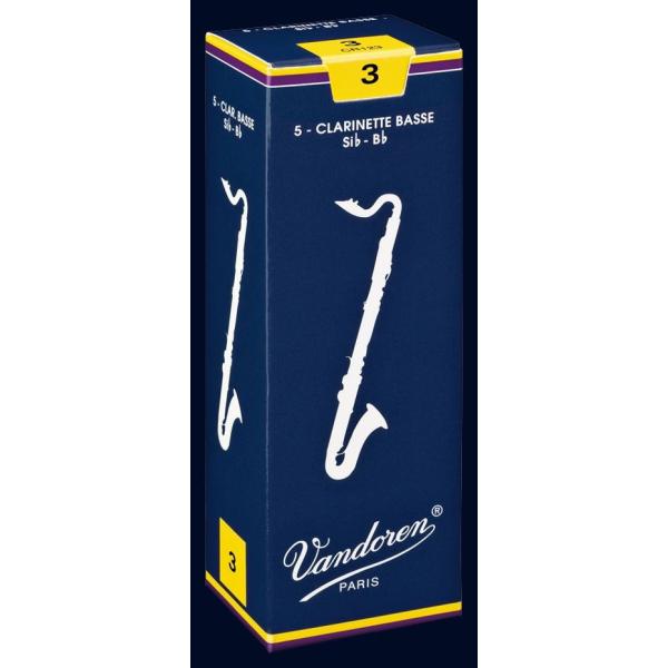 Vandoren Bass�N�����l�b�g�p�g���f�B�V���i�� 3.0�@CR123�@5������ �o���h�[���� ���[�h