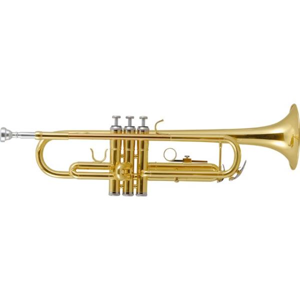 Kaerntner／Trumpet KTR30 Gold 入門セット付き (譜面台、教則DVD、教則本、ミュート、ラッカーポリッシュ)　ケルントナー トランペット