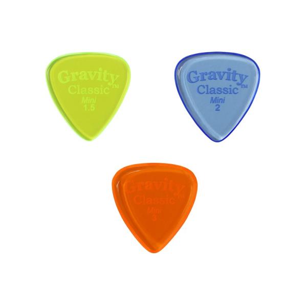 Gravity Guitar Picks Classic Mini(Jazz) 2.0mm �u���[ GCLM2P