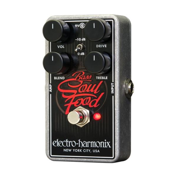 electro harmonix(エレクトロ・ハーモニクス) エフェクター オーバードライブ BASS SOUL FOOD