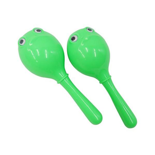 KC FROG-Type Plastic Maracas OP-MAF01 �J�G���}���J�X