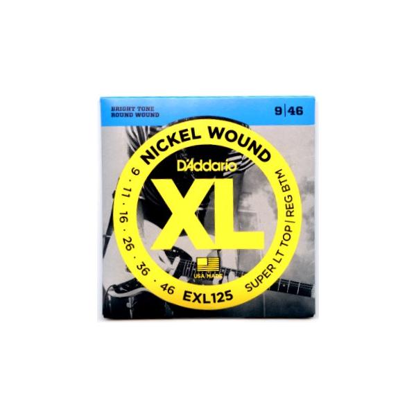 D�faddario EXL-125 Super LT TOP/Reg BTM ��1set �_�_���I �G���L�M�^�[��