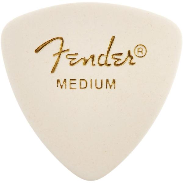 Fender 346 Shape Classic Celluloid Picks Medium White �s�b�N×12��