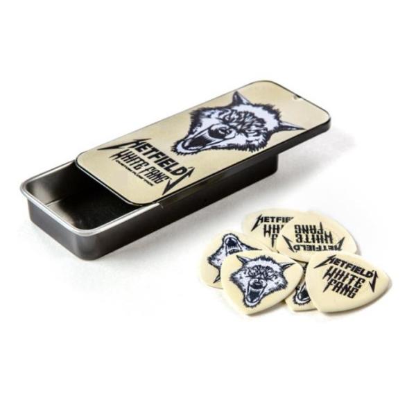 Dunlop Hetfield�fs White Fang 1.14mm �ʓ���s�b�N�Z�b�g�i6������jPH122T114