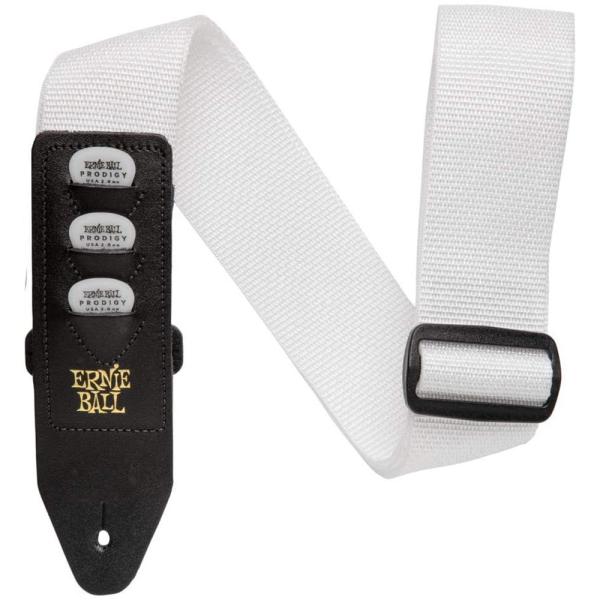 ErnieBall P04259 PICKHOLDER STRAP WHITE A[j[{[ M^[Xgbv