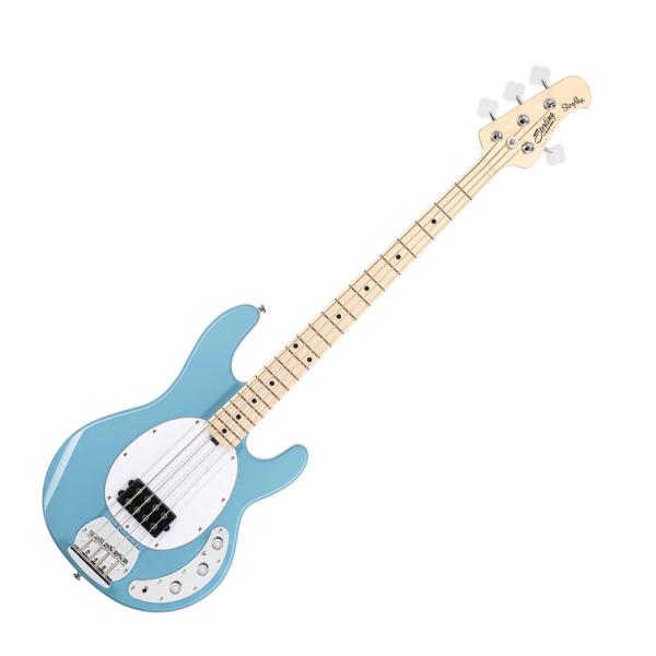 Sterling SUB Series エレキベース ホワイト　ソフトケース付き Sterling by MUSIC MAN/SUB Series Ray4 CHOPPER BLUE （ソフトケース