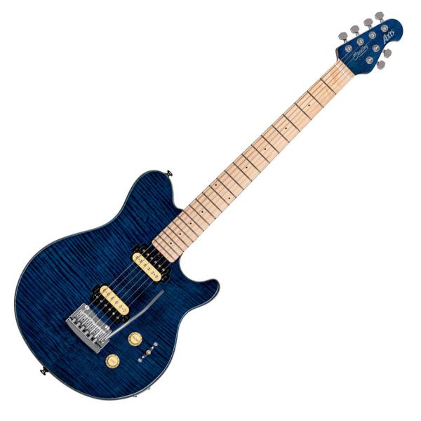Sterling by MUSICMAN AXIS MAPLE TOP AX3FM NBL GIGケース付き