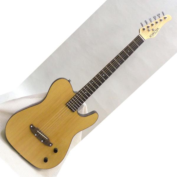 Schecter　OL-FL-2 SNTL(Satin Natural)　ソフトケース付 テレキャスター・スタイル・エレアコ