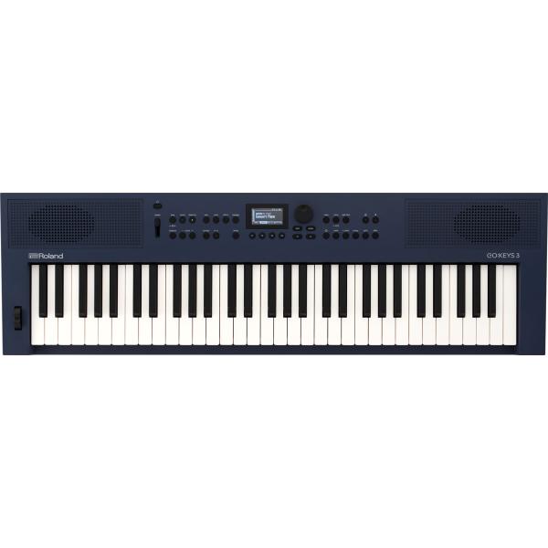 Roland GO:KEYS3 MU（ミッドナイトブルー） ポータブルキーボード 61鍵盤