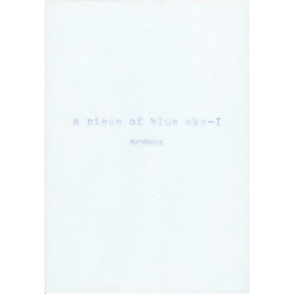 [SALE!!]SOPHIA / 10th ANNIVERSARY 2005 a piece of blue sky-I 〜遥かなる宝島〜