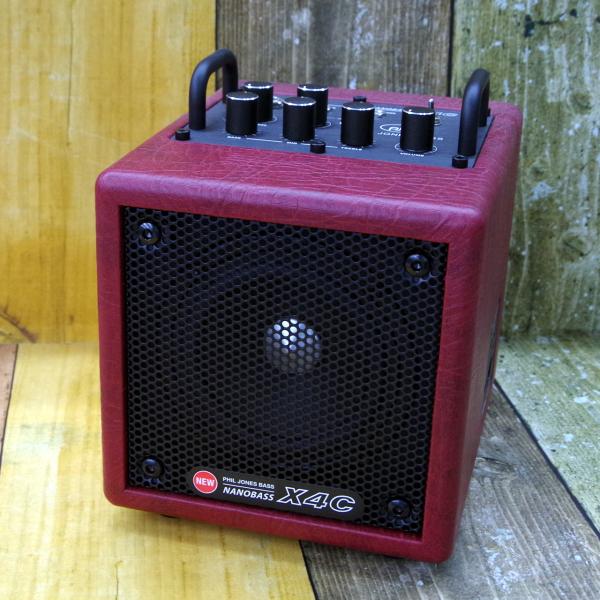 【入荷!今なら即納です！】PJB (フィルジョーンズ) NANOBASS X4C RED