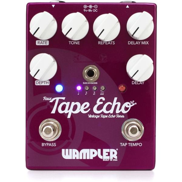最終価格 Wampler Faux Tape Echo エフェクター Wampler Pedals Faux Tape Echo V2｜エコー｜並行輸入品 : MUSIC LAB