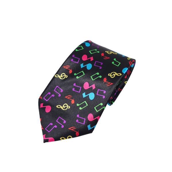 美品 未使用 ジョンガリアーノ JOHN GALLIANO 音符プリントネクタイ 美品 未使用 ジョンガリアーノ JOHN GALLIANO 音符プリントネクタイ 美