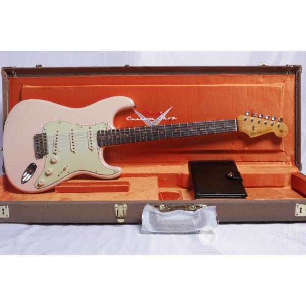【数量限定】Fender Custom Shop 2022 Limited Edition 1959 Stratocaster Journeyman Relic, Super Faded Aged Shell Pink default