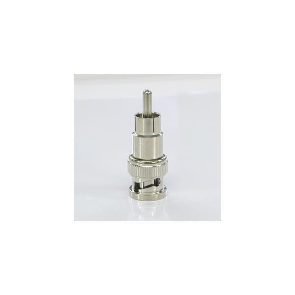 <ケーブル中継コネクター> BNCとRCAの中継に使用します。BNCプラグ-RCAプラグ＊レターパックでの発送となります。