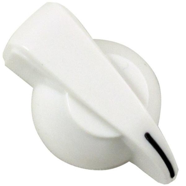 Screw Chicken Head Knob White
