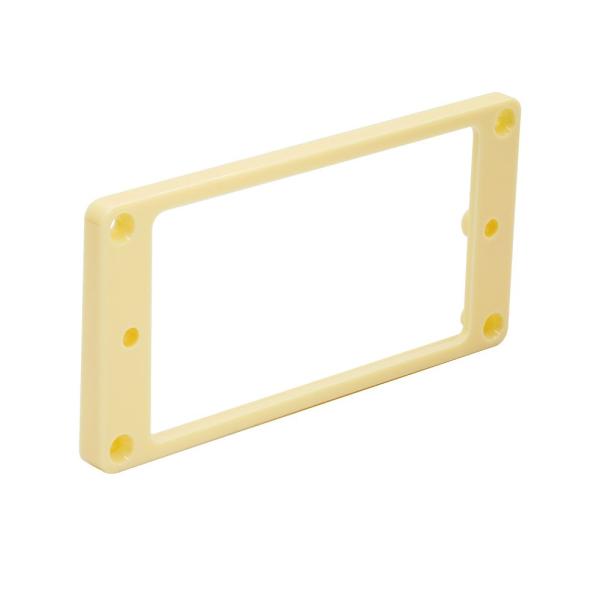 <ギターパーツ　エスカッション> エスカッションハムバッカー用ストレート、フロントアイボリー＊レターパックでの発送となります。