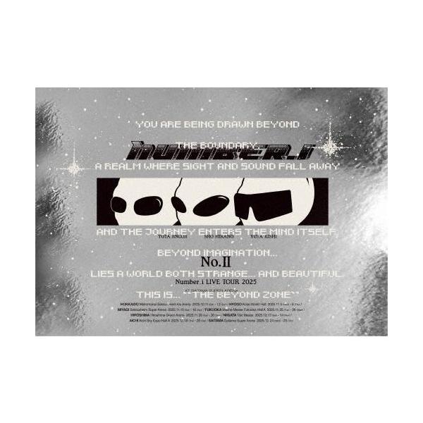 先着特典クリアファイル付 Number_i LIVE TOUR 2025 No.II 初回限定盤 DVD