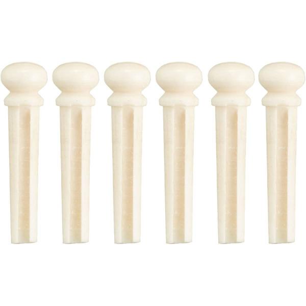 他サイト： SCUD スカッド F-3620 ブリッジピン 牛骨 点なし ギターパーツの商品画像