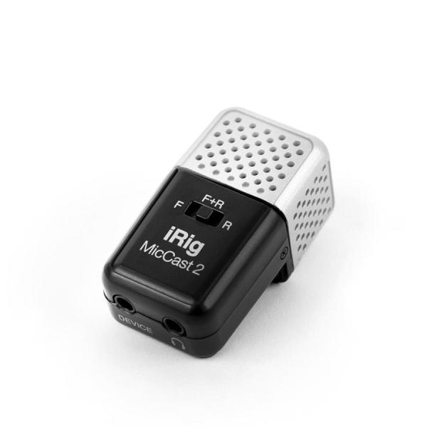 IK Multimedia IK マルチメディア / iRig Mic Cast 2 iPhone/iPad スマホ タブレット用 アナログ接続 マイクロフォン