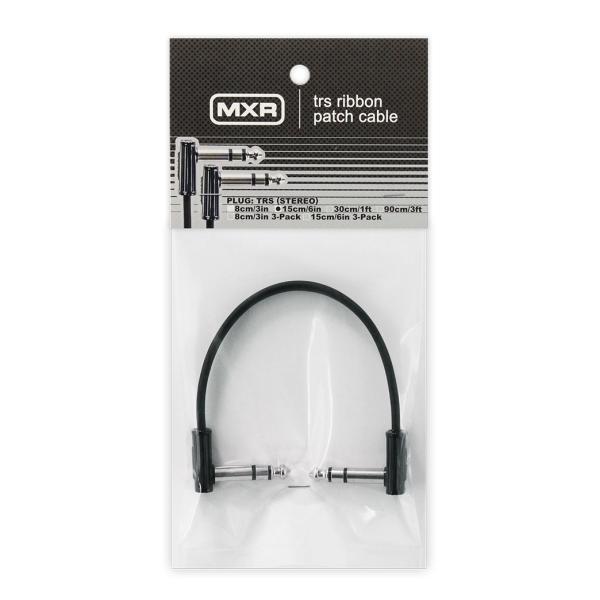 他サイト： MXR エムエックスアール / TRS RIBBON PATCH CABLEDCISTR DCISTR06R パッチケーブル 約15cm（6inch）の商品画像