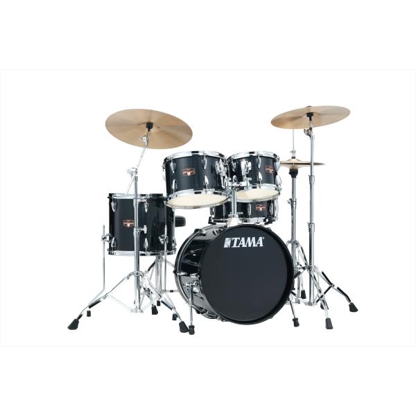 TAMA タマ / IP58H6RC-HBK IMPERIALSTAR 18" シンバル付きセット シェルキット + ハードウェア + シンバル 18"バスドラム インペリアルスター ドラムセット