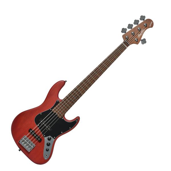 Bacchus バッカス / グローバルシリーズ WL5-STD/RSM RED-S ローステッドメイプル 5弦ベース エレキベース