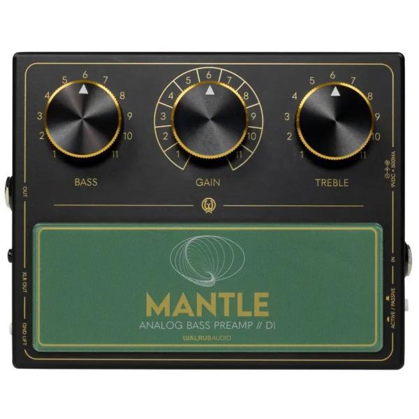 WALRUS AUDIO ウォルラスオーディオ / WAL-MANT Mantle Analog Bass Preamp // D.I. ベース用プリアンプ DI ベースエフェクター