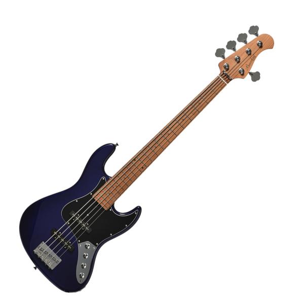 Bacchus バッカス / WJB5-1DX-AC RSM/M IPM Indigo Purple Metallic 5弦ベース ローステッドメイプル ジャズベースタイプ エレキベース
