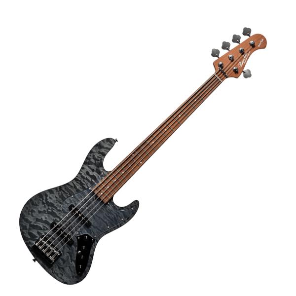Bacchus バッカス / Bacchus Japan Tune-up WL5-QM-AC RSM/M BLKS 5弦ベース エレキベース