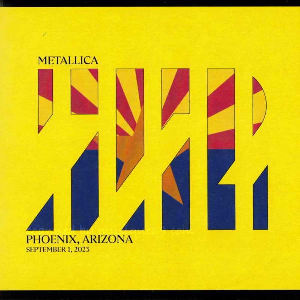 メタリカ Metallica - Phoenix, Arizona | September 1, 2023 (CD)