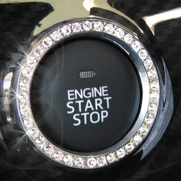 COPEN コペン専用スタートボタンリング（クリスタル）・リングパーツ