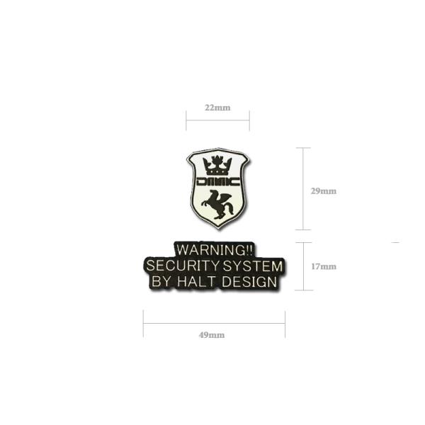 �G���u���� WARNING Emblem DMMC