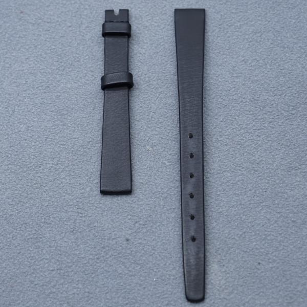 ロンジン LONGINES 純正 10mm カーフ ブラック 尾錠なし 時計バンド