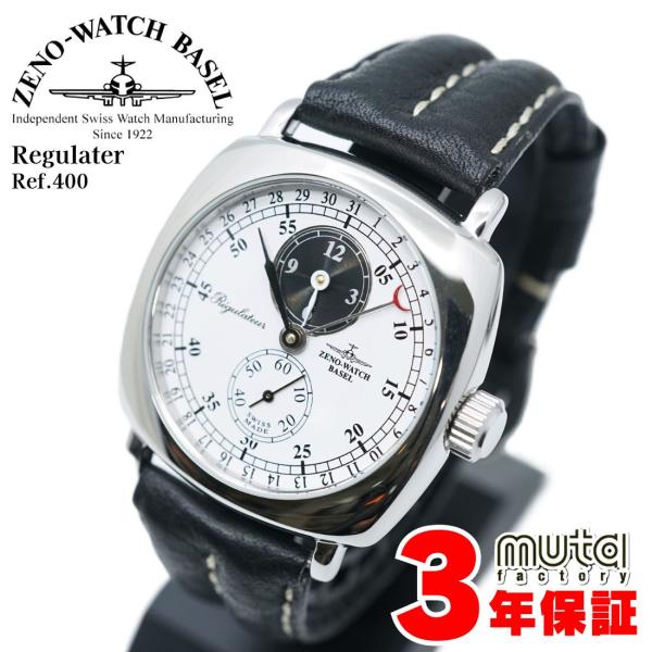 ZENO-WATCH（ゼノウォッチ） レギュレーター メンズ Ref.400WH 手巻き