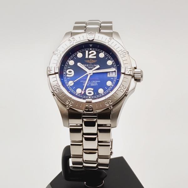 BREITLING(ブライトリング) / 自動巻/スーパーオ-シャン/BLK/SLV