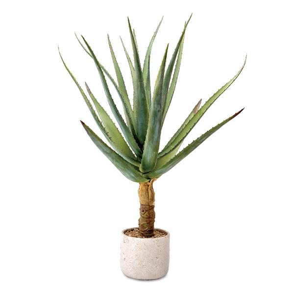 アロエ フェイクグリーン 人工観葉植物 80cm 大型 おしゃれ 鉢 Z C 生活雑貨 通販 Yahoo ショッピング