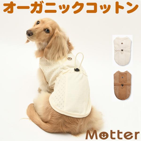 犬服 中型犬 服 天竺ベルト切替ノースリーブ/4-6号 春 夏