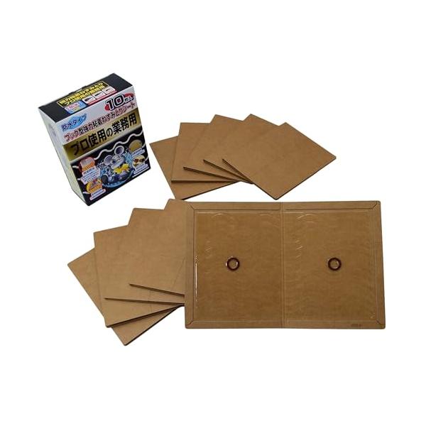 成分表示:本体 紙、粘着剤 ポリブデン、リング PE殺鼠剤を使えない場所でのネズミ駆除に最適!粘着シートサイズ:215?×335?パッケージ重量: 1.1 kg