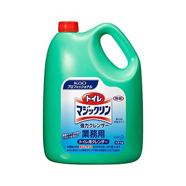 大容量 花王 トイレマジックリン 強力クレンザー 4.5kg 業務用 トイレ用洗浄剤 花王プロフェッショナル・サービス