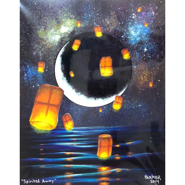 nC̃T[tA[gG Spirited Away i11" x 14"j by Patrick Parker