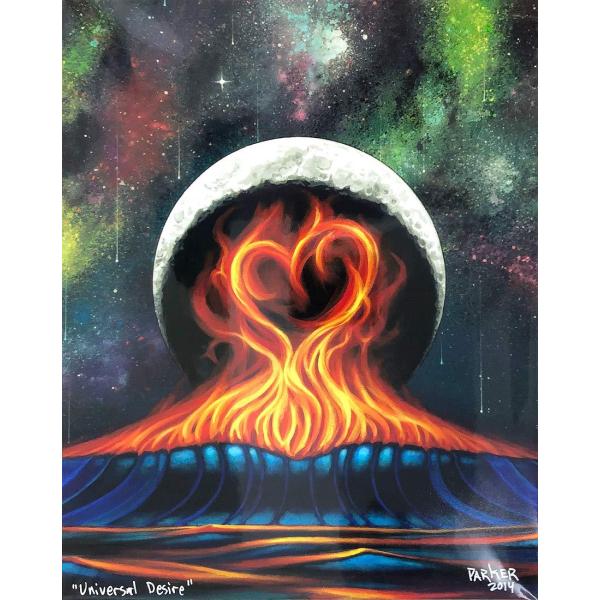 nC̃T[tA[gG Universal Desire i11" x 14"j by Patrick Parker