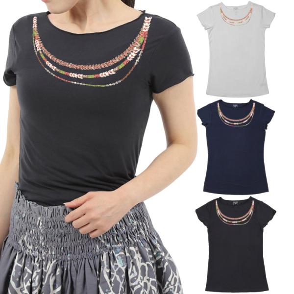 ＼ネコポス 送料無料／ フラ レッスン 半袖 Tシャツ カヘレラニレイ柄 スリムフィット モダールレーヨン ストレッチ カットソー