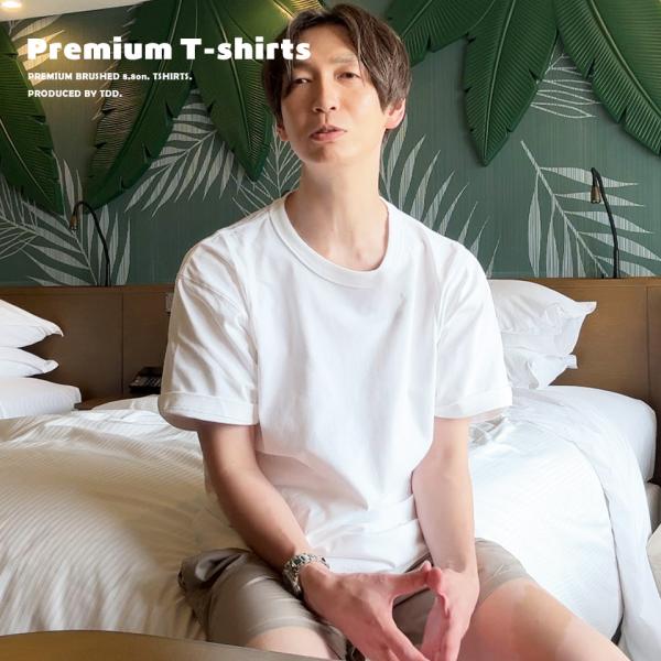 tシャツ Tシャツ メンズ 厚手 ブランド 無地 透けない 高級 おしゃれ