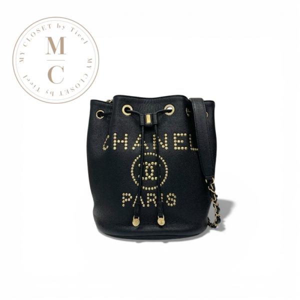 CHANEL（シャネル） バッグ ショルダーバッグ キャビアスキン ブラック