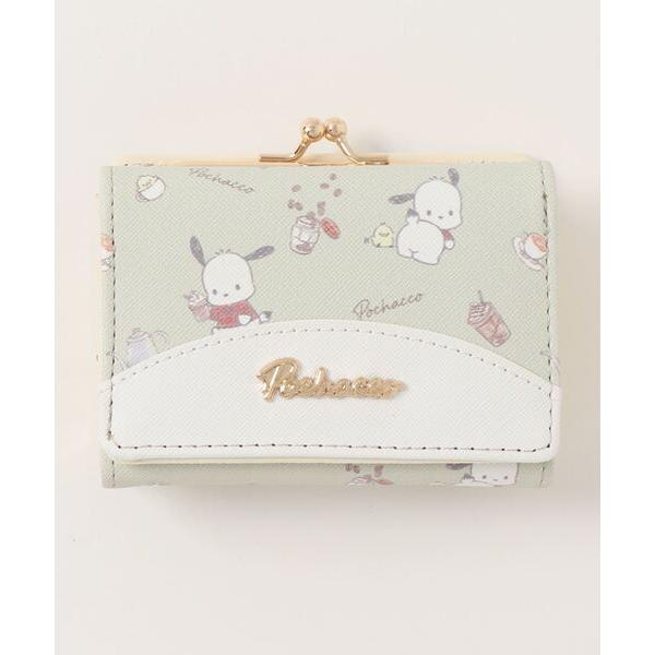 ポチャッコ】ミニ口金財布 グリーン(キャラクター グッズ