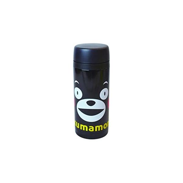 山二 ゆるキャラ くまモン ステンレス マグボトル  ブラック  容量350ml KK1320171-1 キャラクター グッズ
