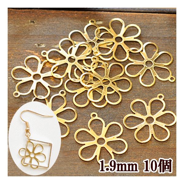 専用❀K18 お花柄 フラワー 透かしチャーム( イヤリング・ ピアス・トップ) 1_73c5726a66ec5c77e49c30e6ec98