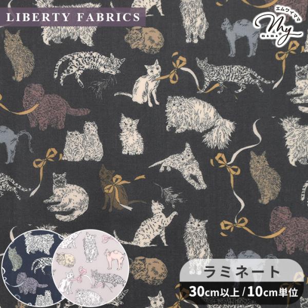 LIBERTY FABRICSリバティ・ファブリックス〜 Koh &amp; Eito 〜 コー・アンド・エイトイタリア製 つや消しラミネート生地＃ゆうパケット20点可タナローンにビニールコーティングが施されたつや消しラミネート生地。切りっ...